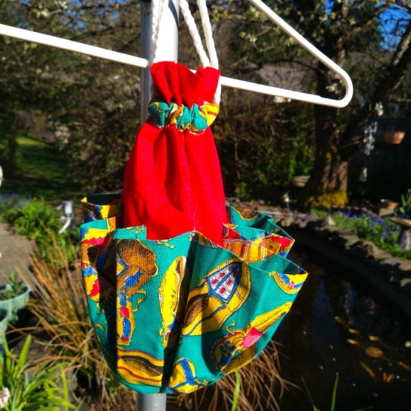 Vintage Native American print bucket bag - Picture 2 of 10